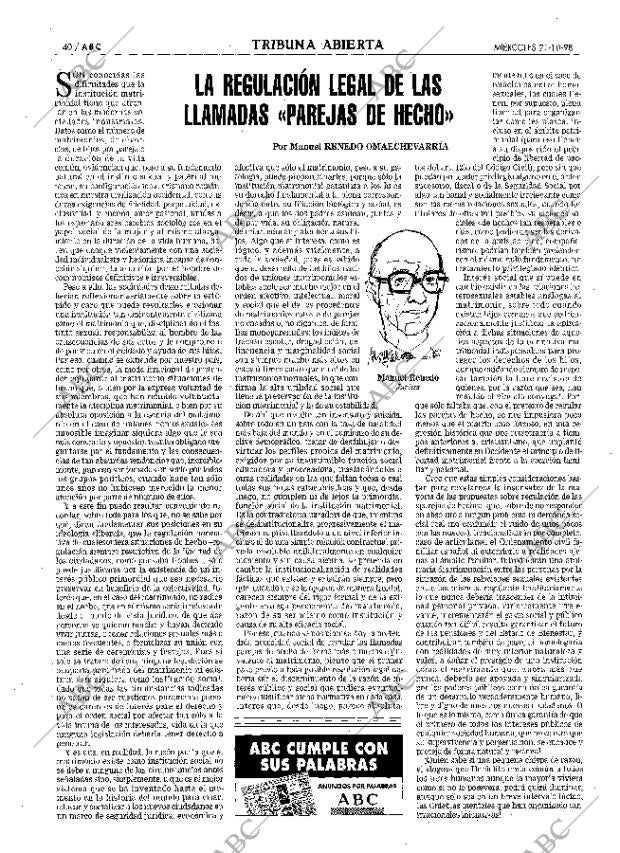 ABC MADRID 21-10-1998 página 40