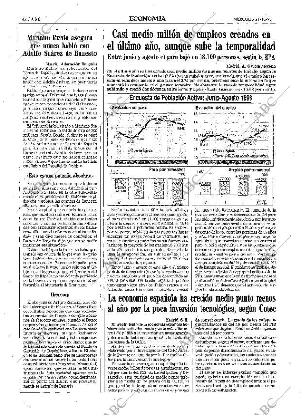 ABC MADRID 21-10-1998 página 42