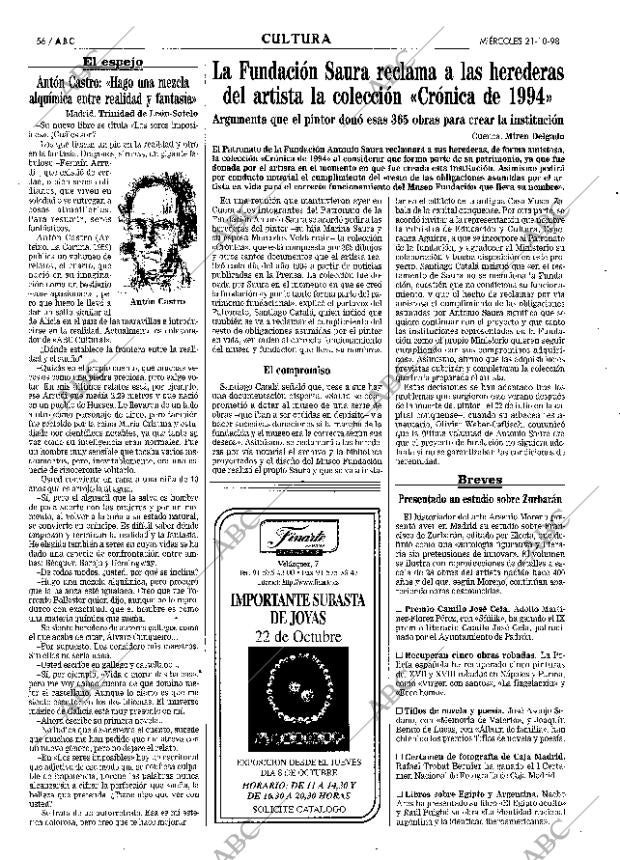 ABC MADRID 21-10-1998 página 56
