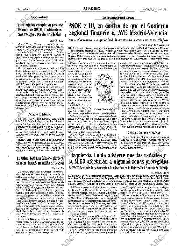 ABC MADRID 21-10-1998 página 66