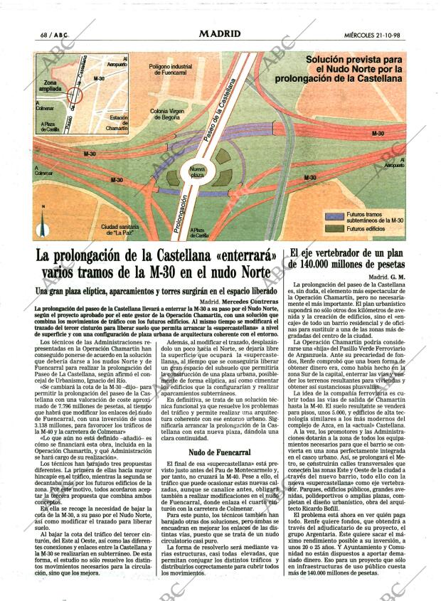ABC MADRID 21-10-1998 página 68