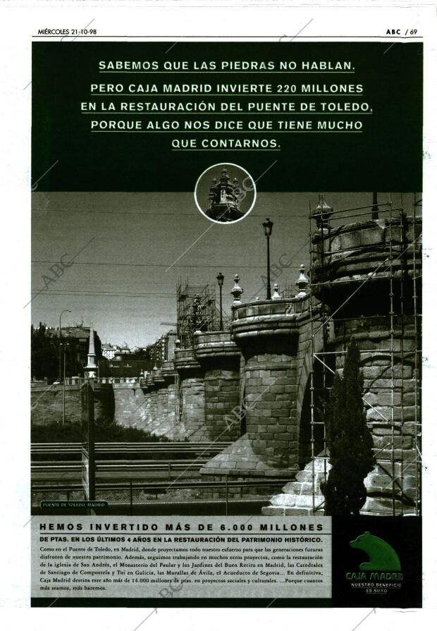 ABC MADRID 21-10-1998 página 69