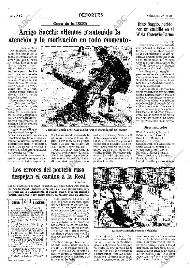 ABC MADRID 21-10-1998 página 80
