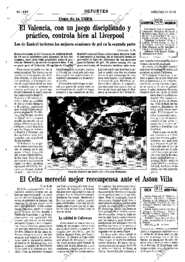 ABC MADRID 21-10-1998 página 82
