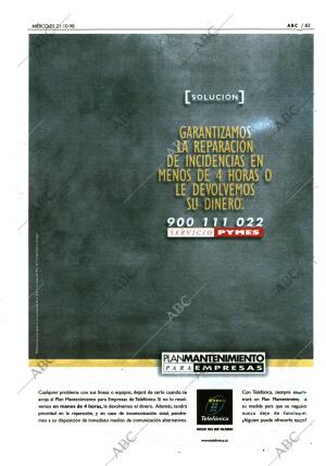 ABC MADRID 21-10-1998 página 83