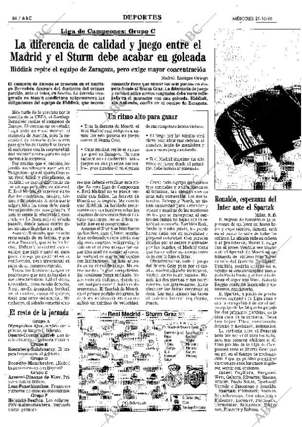 ABC MADRID 21-10-1998 página 86