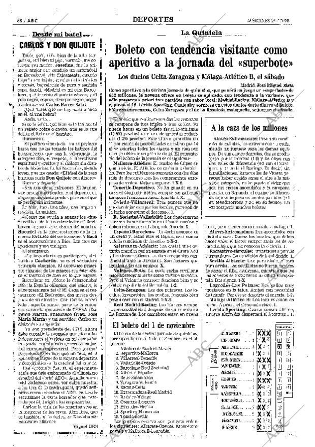 ABC MADRID 21-10-1998 página 88