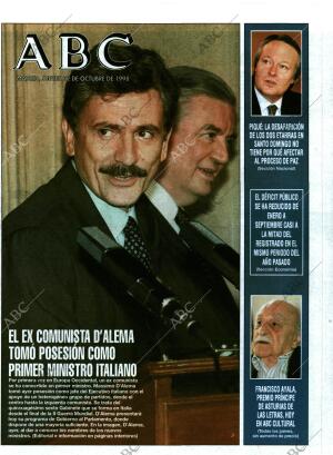 ABC MADRID 22-10-1998 página 1