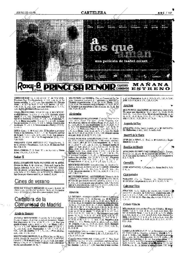 ABC MADRID 22-10-1998 página 107