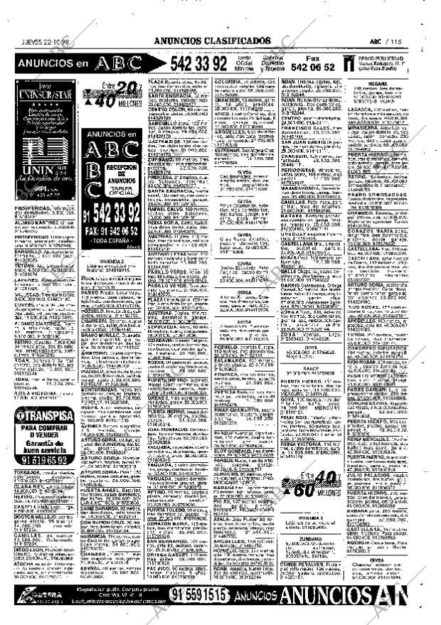 ABC MADRID 22-10-1998 página 115
