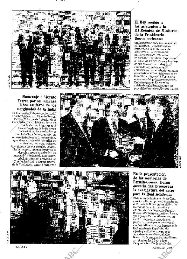 ABC MADRID 22-10-1998 página 12