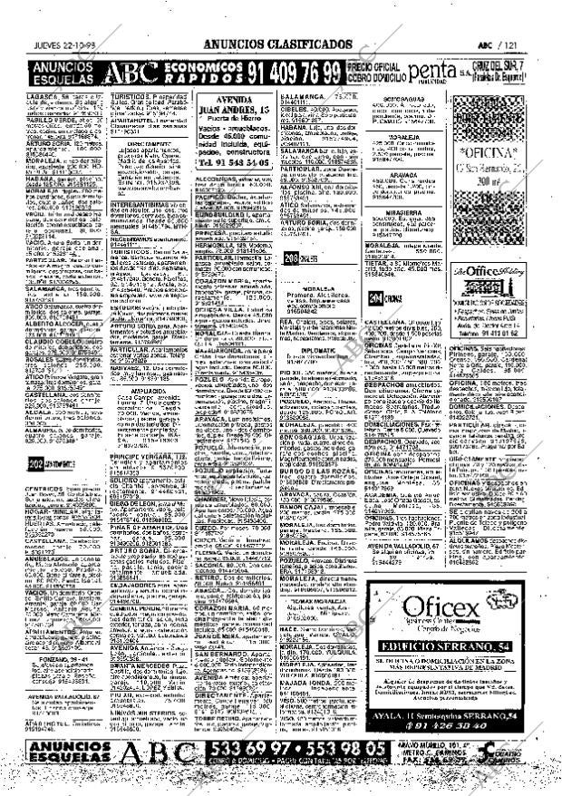 ABC MADRID 22-10-1998 página 121