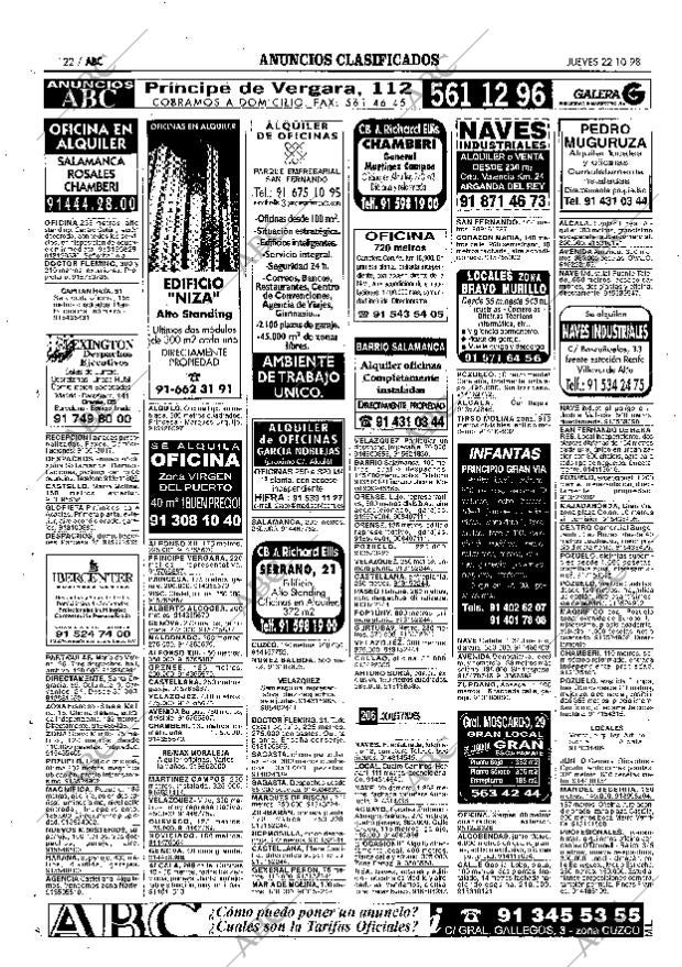 ABC MADRID 22-10-1998 página 122