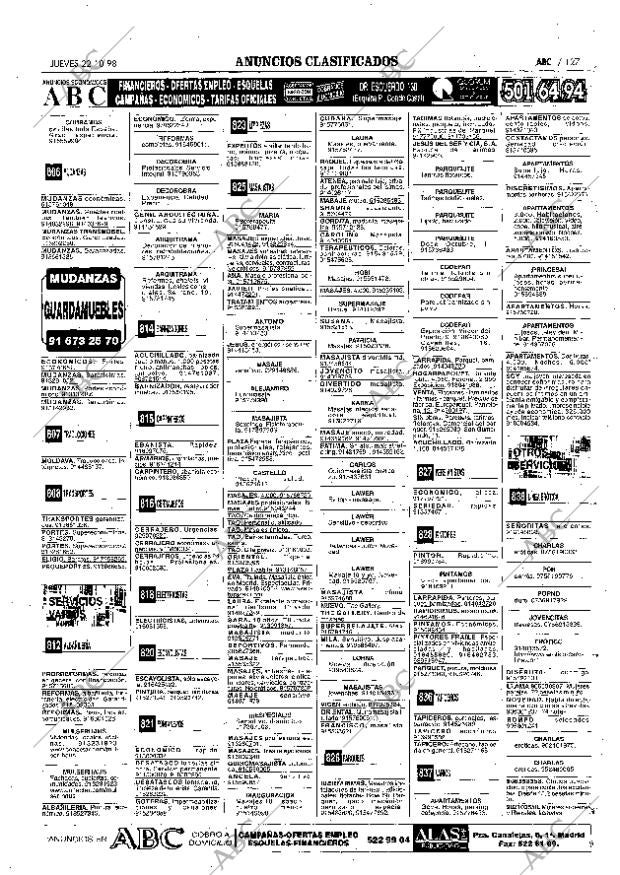 ABC MADRID 22-10-1998 página 127