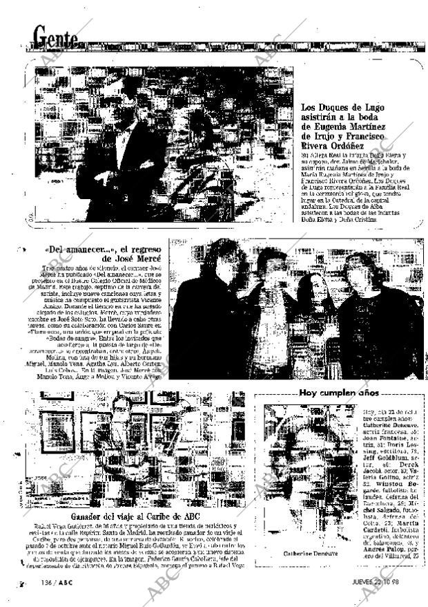 ABC MADRID 22-10-1998 página 136
