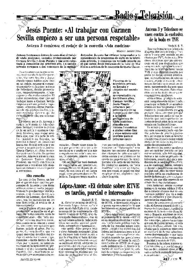 ABC MADRID 22-10-1998 página 139