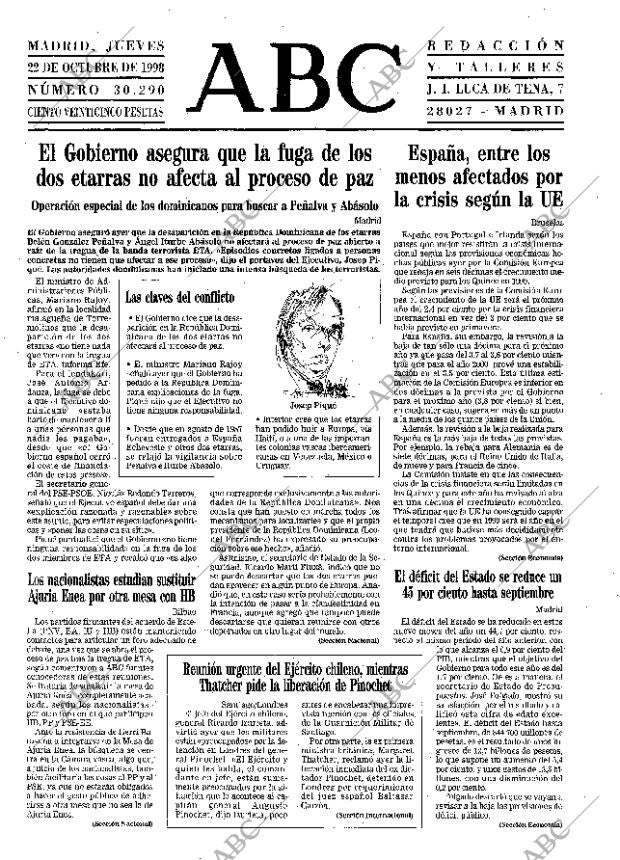 ABC MADRID 22-10-1998 página 15