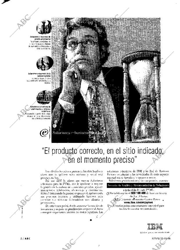 ABC MADRID 22-10-1998 página 2