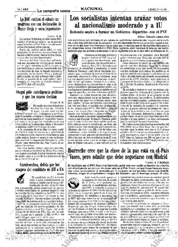 ABC MADRID 22-10-1998 página 24