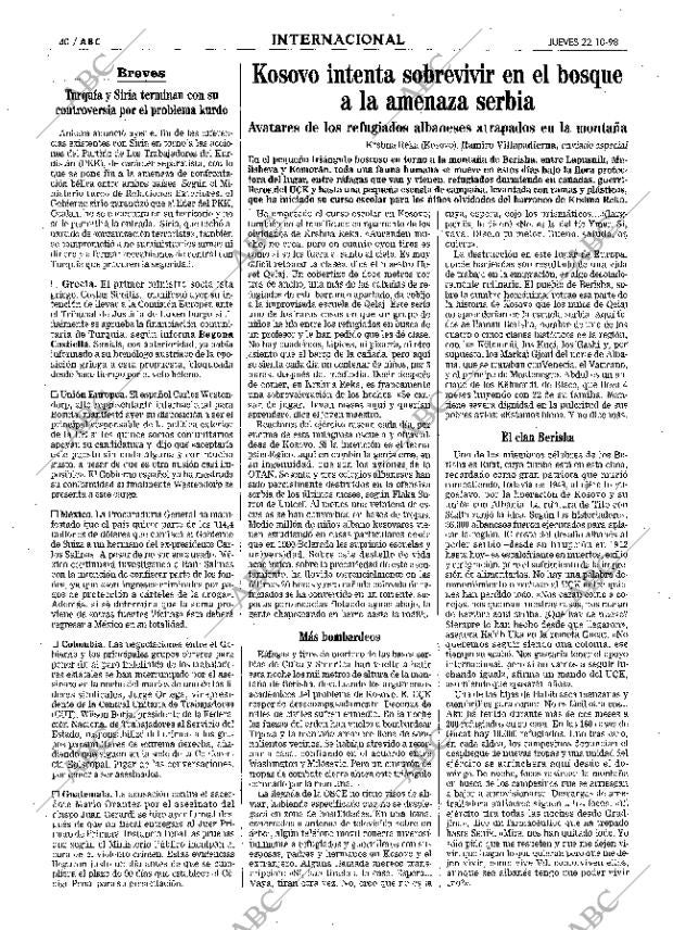 ABC MADRID 22-10-1998 página 40