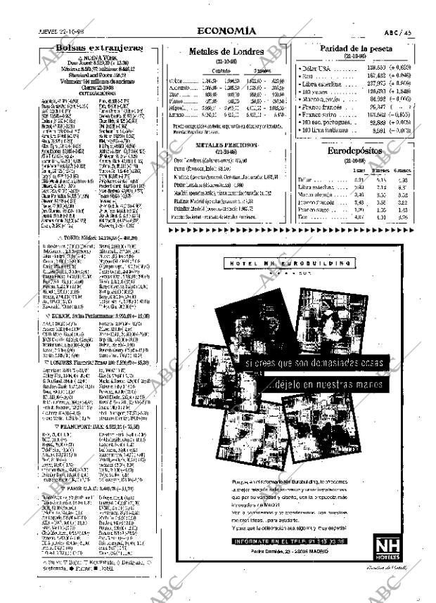 ABC MADRID 22-10-1998 página 45