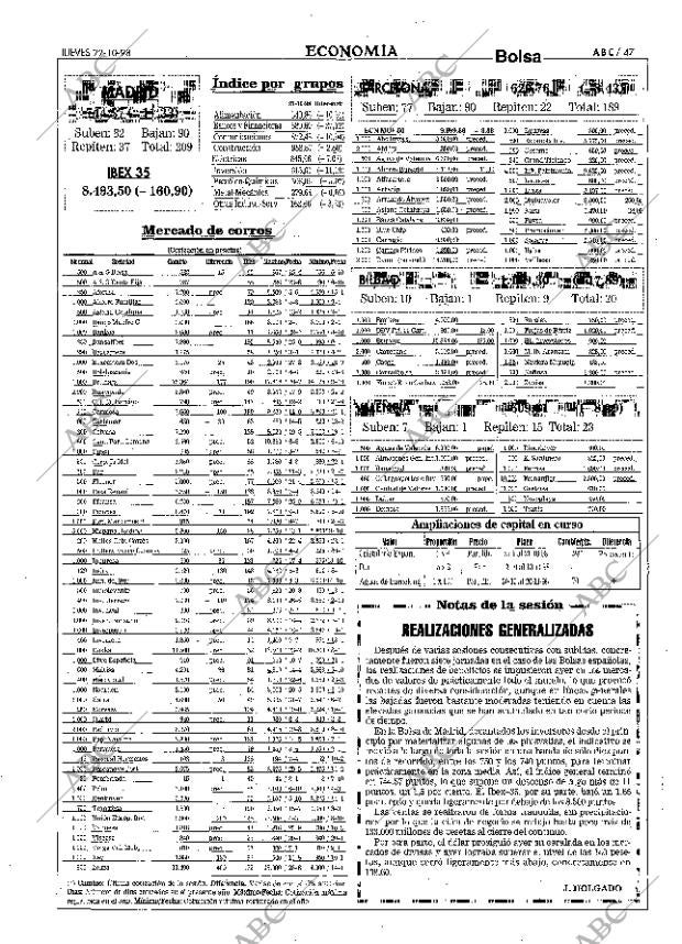 ABC MADRID 22-10-1998 página 47