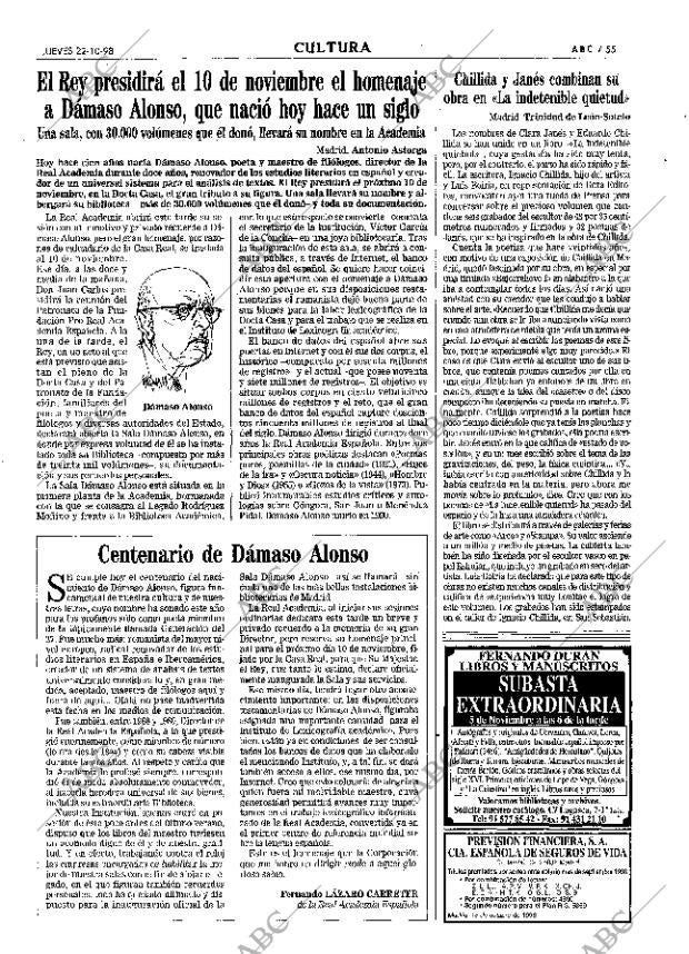 ABC MADRID 22-10-1998 página 55