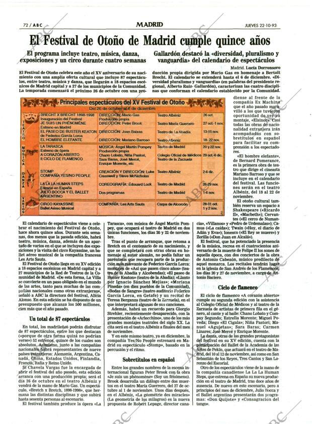 ABC MADRID 22-10-1998 página 72