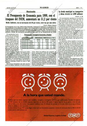 ABC MADRID 22-10-1998 página 73