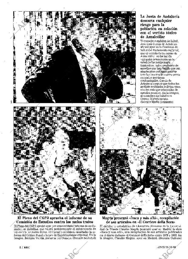 ABC MADRID 22-10-1998 página 8