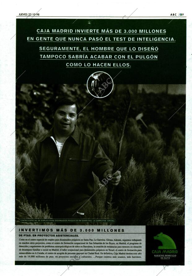 ABC MADRID 22-10-1998 página 89