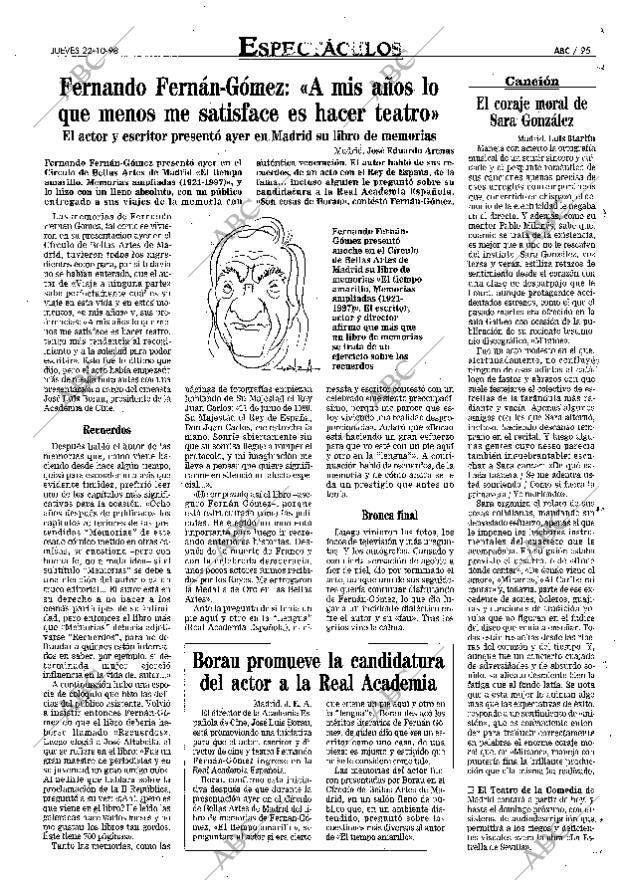 ABC MADRID 22-10-1998 página 95