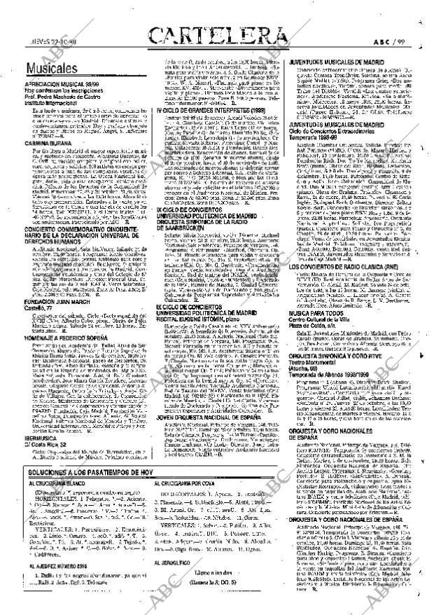 ABC MADRID 22-10-1998 página 99