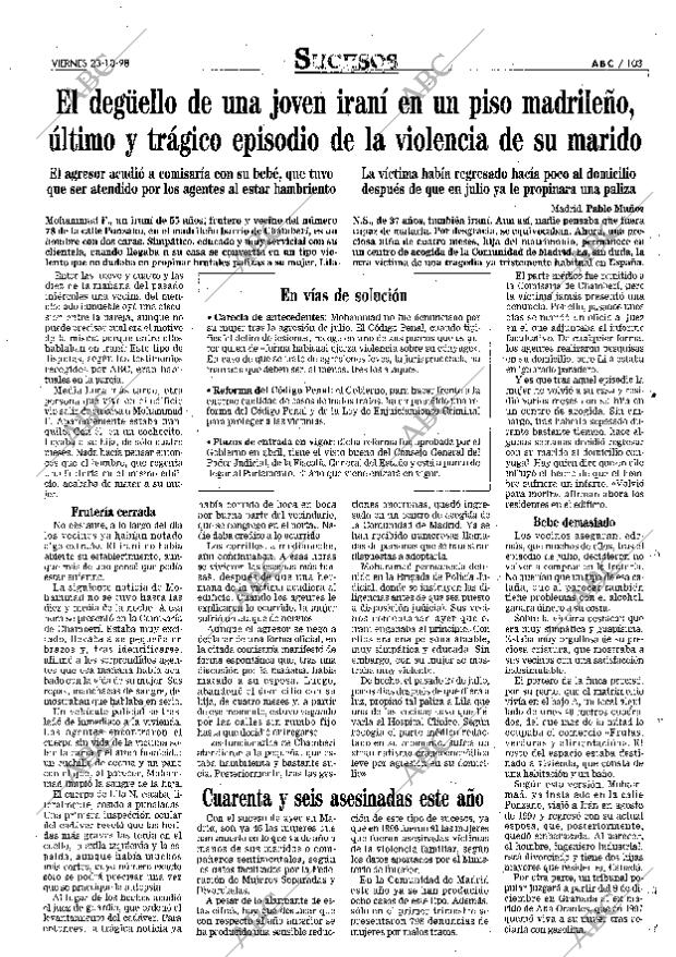 ABC MADRID 23-10-1998 página 103