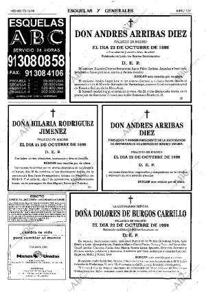 ABC MADRID 23-10-1998 página 129