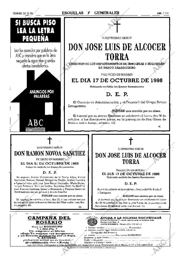 ABC MADRID 23-10-1998 página 131