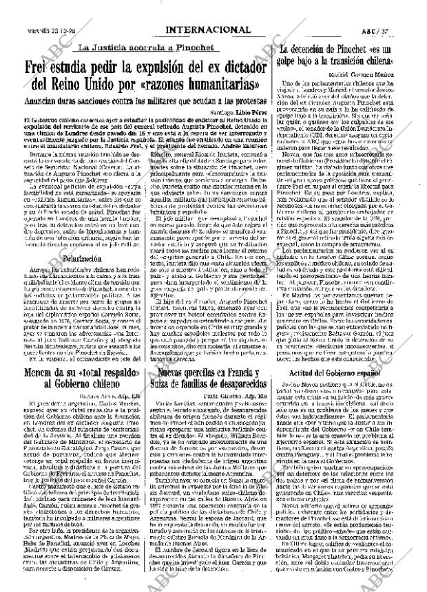 ABC MADRID 23-10-1998 página 37