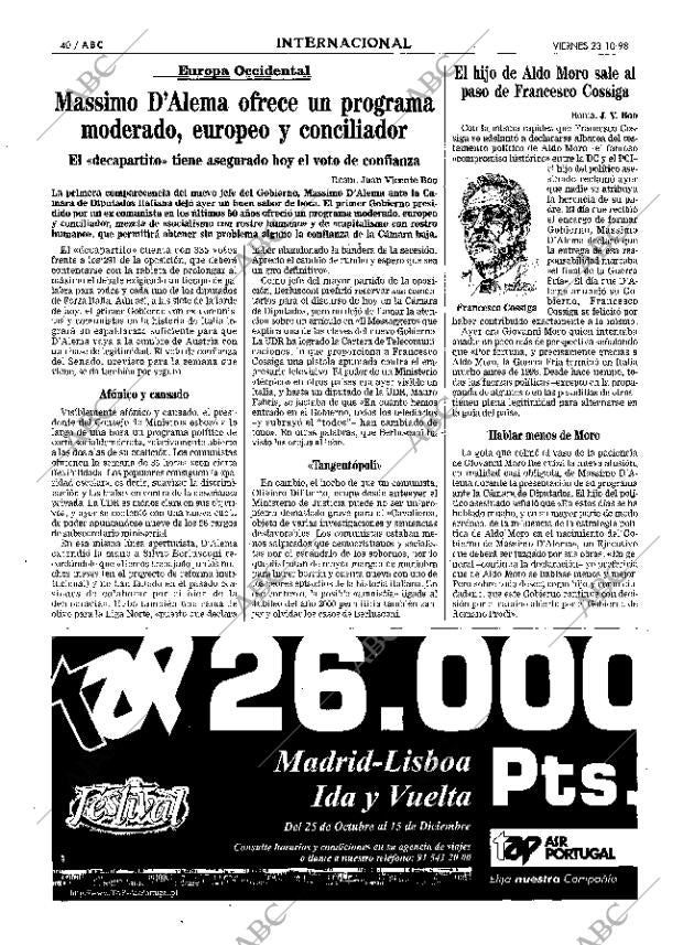 ABC MADRID 23-10-1998 página 40