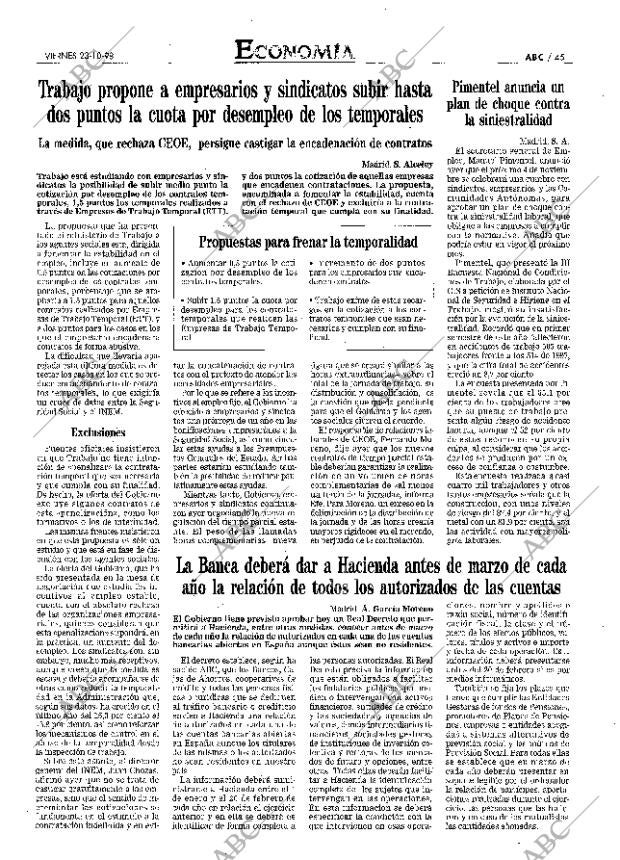 ABC MADRID 23-10-1998 página 45