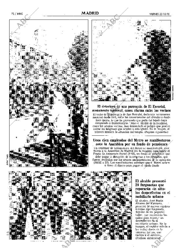 ABC MADRID 23-10-1998 página 72