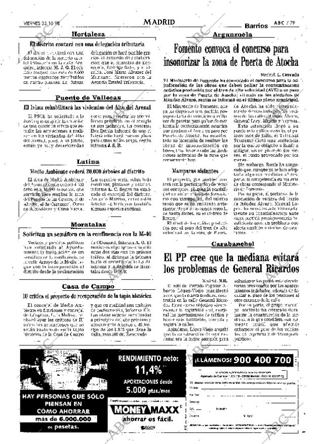 ABC MADRID 23-10-1998 página 79