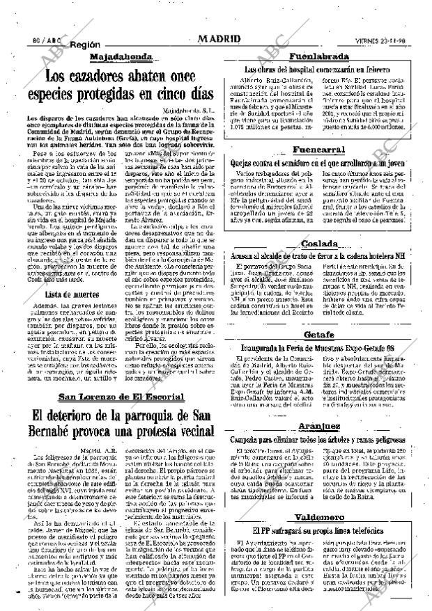 ABC MADRID 23-10-1998 página 80