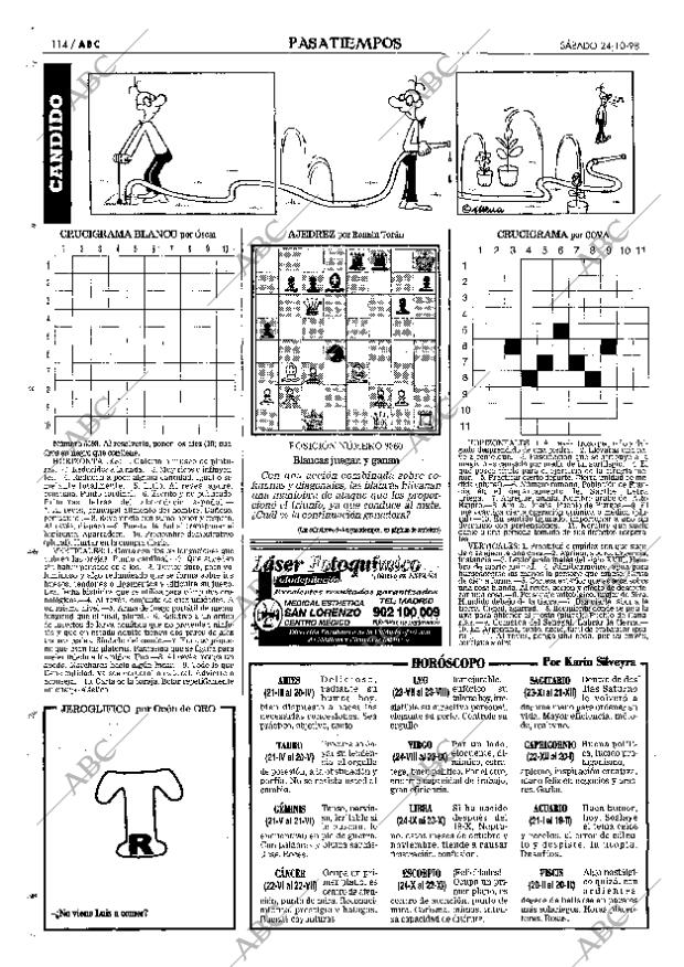 ABC MADRID 24-10-1998 página 114