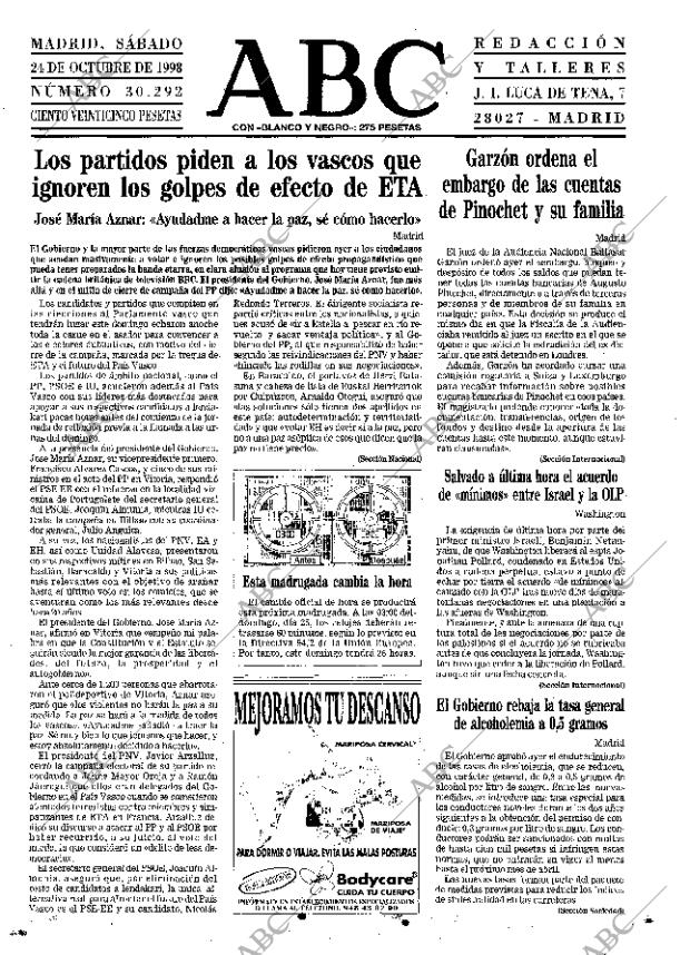 ABC MADRID 24-10-1998 página 17