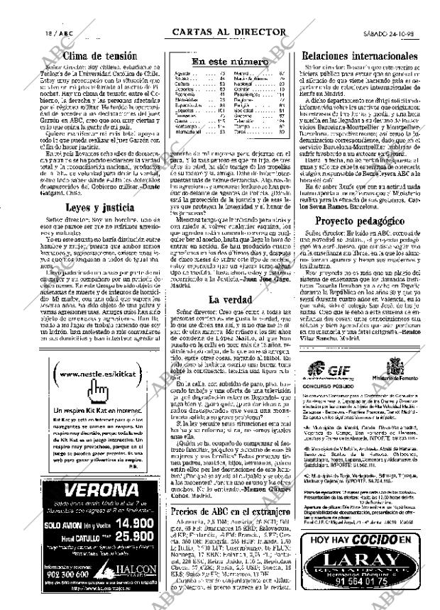 ABC MADRID 24-10-1998 página 18