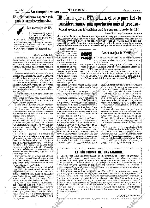 ABC MADRID 24-10-1998 página 26