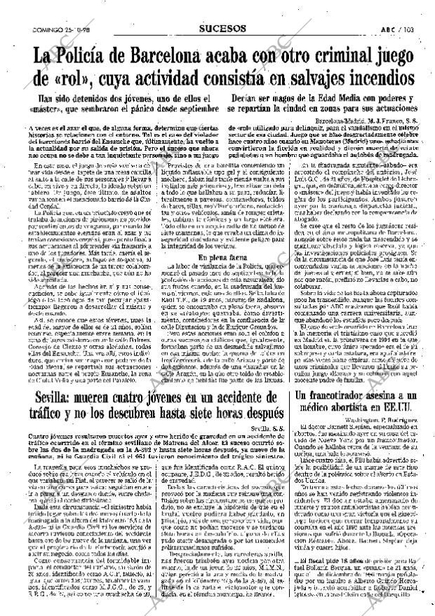 ABC MADRID 25-10-1998 página 103