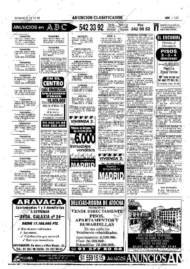 ABC MADRID 25-10-1998 página 123