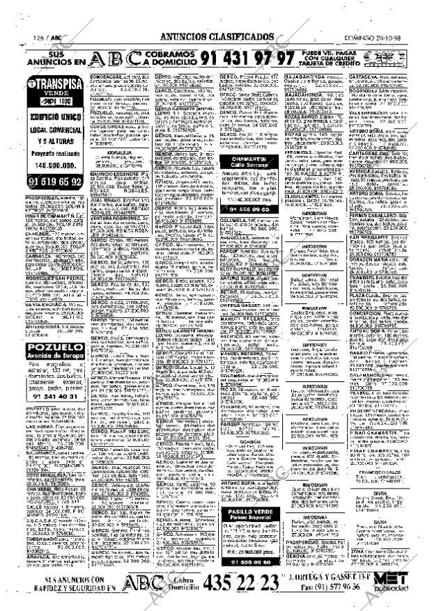 ABC MADRID 25-10-1998 página 126
