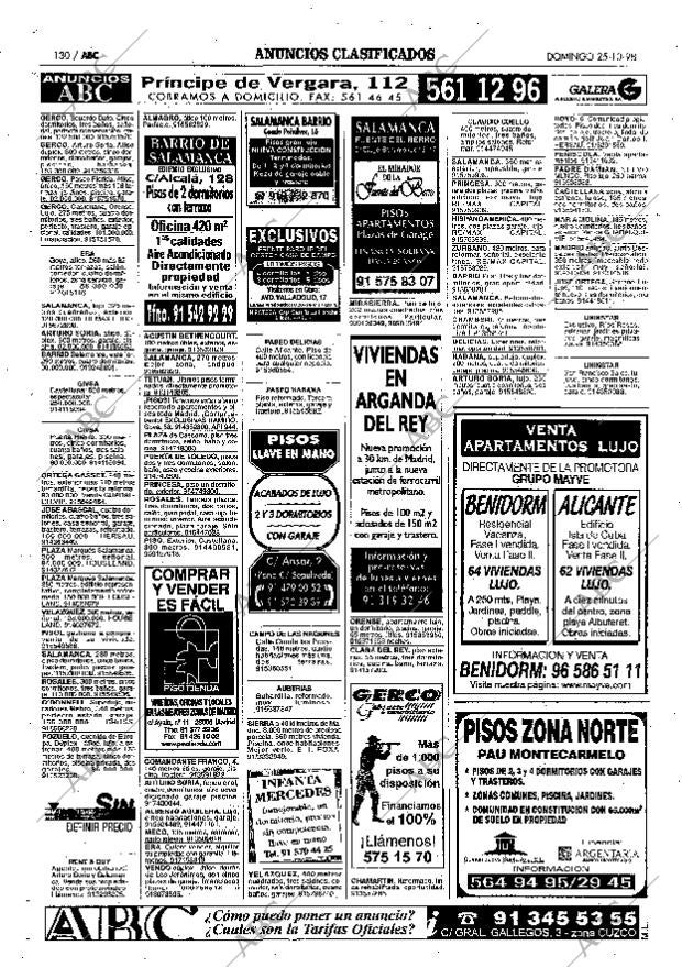 ABC MADRID 25-10-1998 página 130